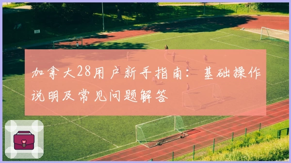 加拿大28用户新手指南:基础操作说明及常见问题解答