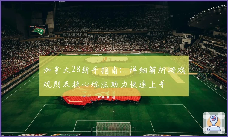 加拿大28新手指南:详细解析游戏规则及核心玩法助力快速上手