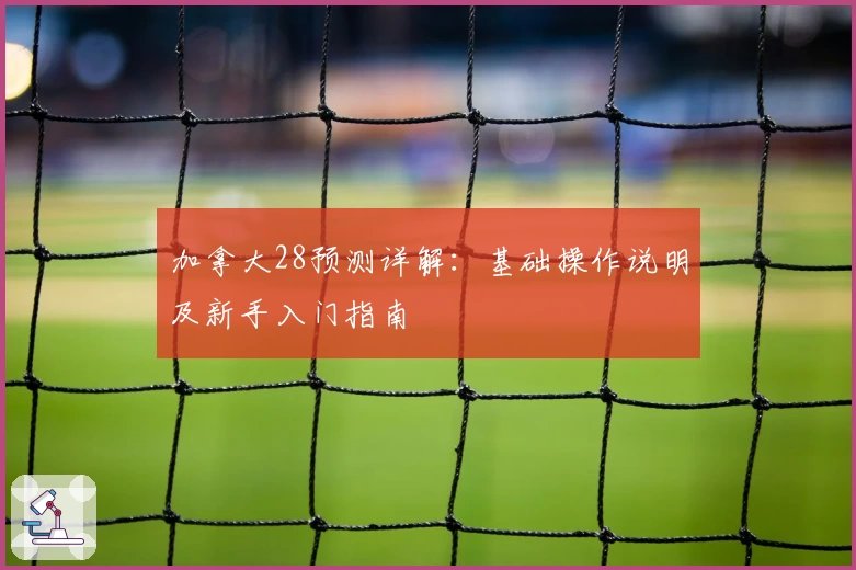 加拿大28预测详解：基础操作说明及新手入门指南